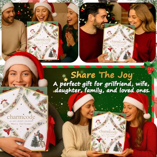 CHARMCODE 24-Day Christmas Makeup Advent Calendar 2025