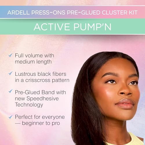 Ardell Active Press-On Underlash Clusters with Applicator - 1 Pack