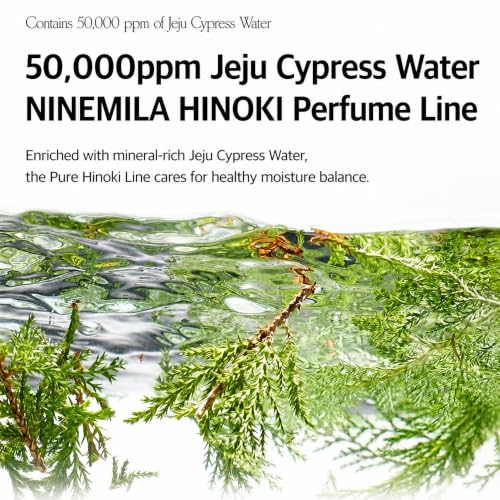 NINEMILA Hinoki Shampoo White Musk - Vegan, Organic, 1000ml