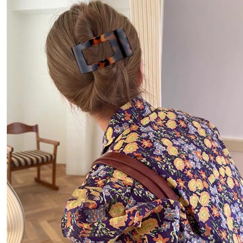 Velscrun Large Flat Hair Clips for All Hair Types - Matte Finish