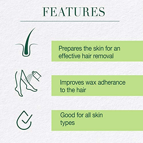 Clean + Easy Pre Wax Cleanser - 16 oz Skin Prep for Hair Removal
