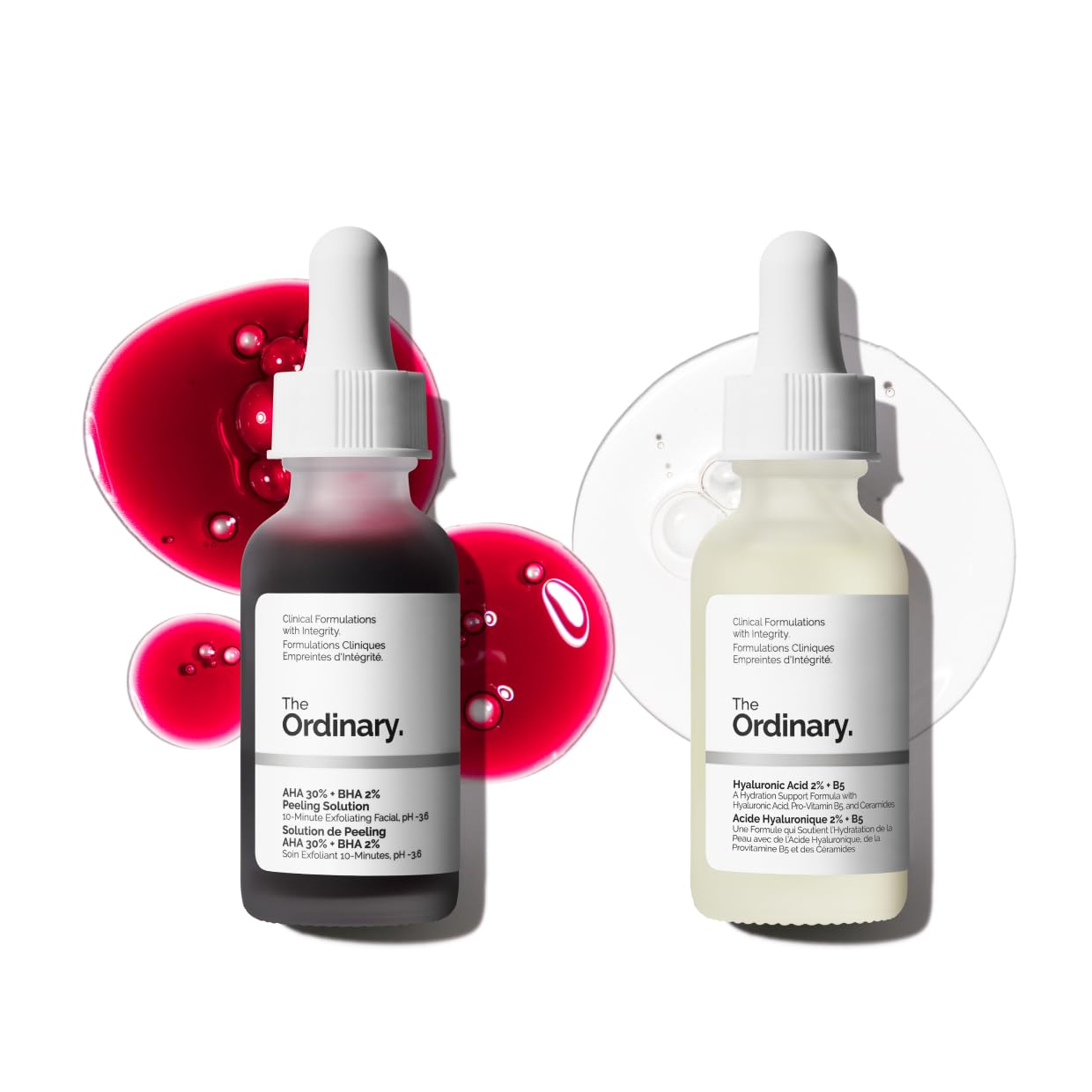 The Ordinary AHA 30% + BHA 2% Peeling Solution - Advanced Exfoliating Peel for Radiant Skin