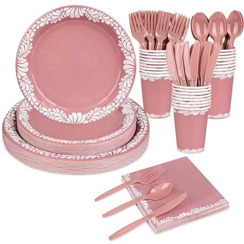 Cielito Lindo Mexican Party Tableware Set for 25 Guests - 175 PCS