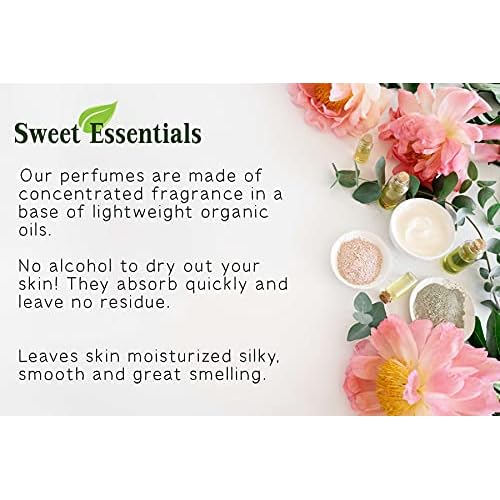 Sweet Essentials BACCARAT ROUGE-540 - (MFK Type), Fragrance - Perfume Oil, Made with Organic Oils, 2oz, Spray on Perfume Hair & Body Oil - Alcohol, Silicone & Preservative Free