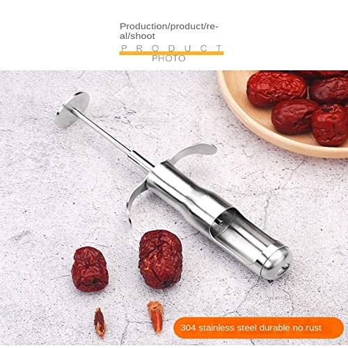 Stainless Steel Red Dates Corer Tool for Cherries & Olives