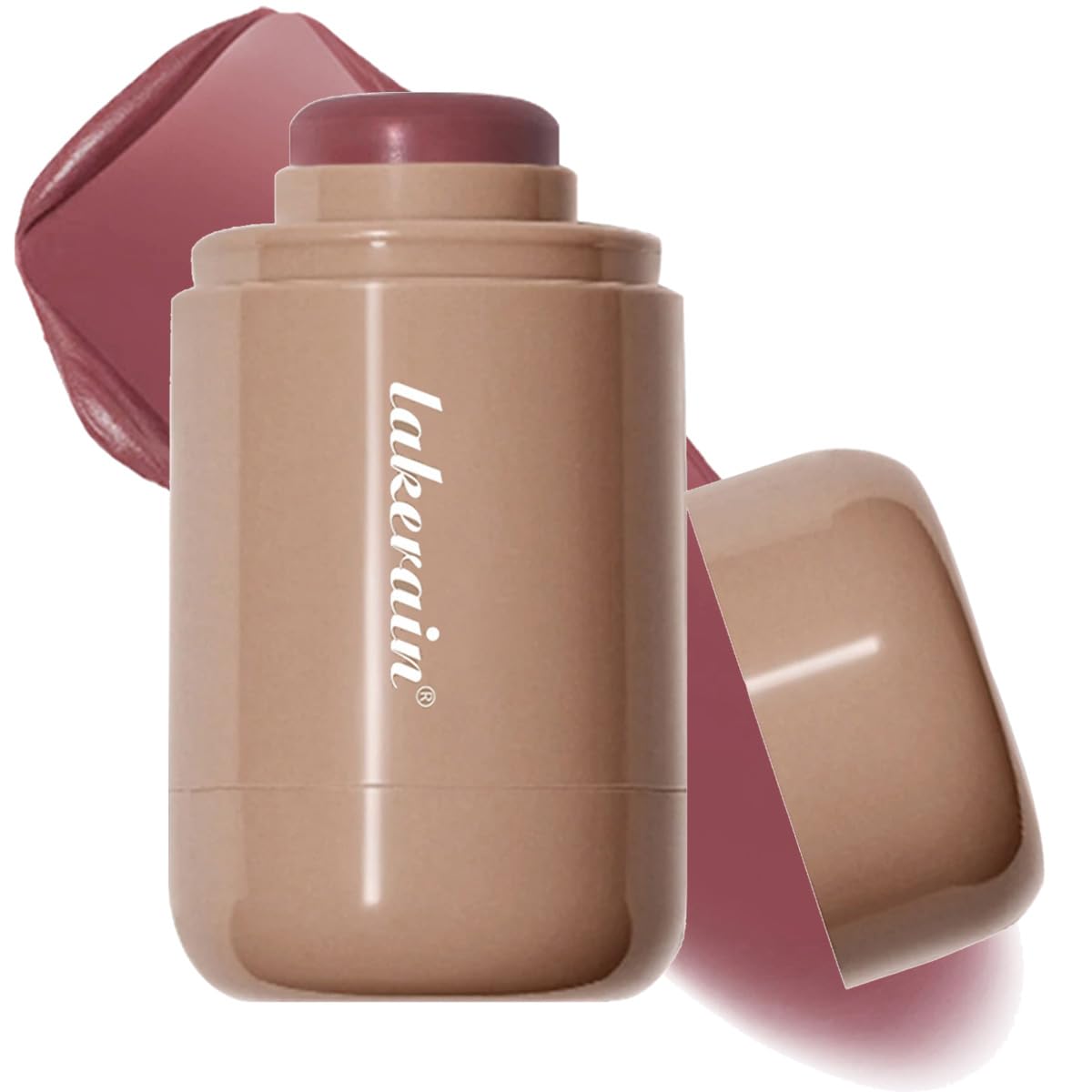 Cream Blush Stick - Natural Matte Finish Hydrating Makeup | #6 Bronze Glow, Lightweight & Blendable