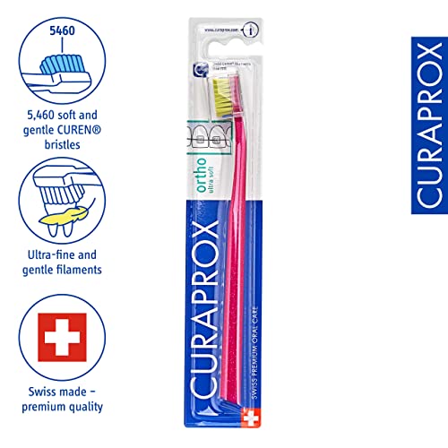 Curaprox CS 5460 Orthodontic Toothbrush for Braces Care