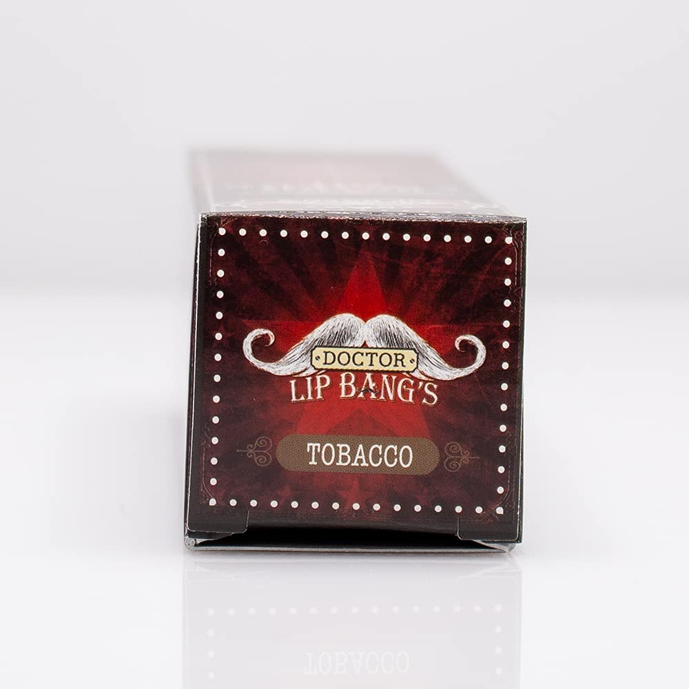 Doctor Lip Bang's Vegan Beard and Stache Oil | Tobacco | Cruelty Free | 100% All Natural | Paraben Free | Made in the United States | Great for Grooming Beards and Mustaches