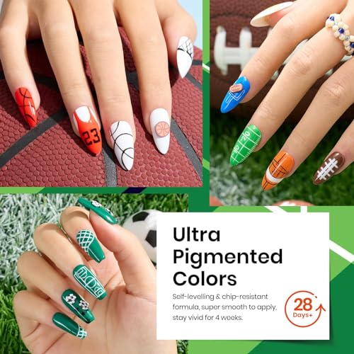 Beetles Blokecore Neon Gel Nail Polish Set, 23Pcs Spring & Summer Colors