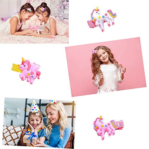 Cute Animal Hair Clips for Girls - 10 Pcs Colorful Barrettes