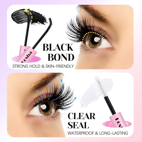 Losha Lash Bond and Seal 2 in 1 Glue for DIY Eyelash Extensions