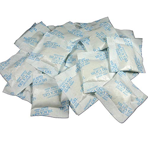 Sohler Premium Silica Gel Desiccant Packs - 50 Count, 10g Each