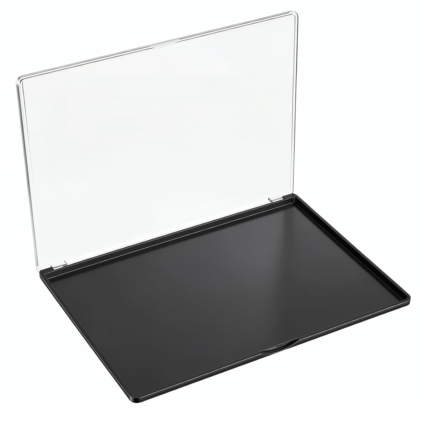 Magnetic Makeup Palette - XL Large Clear Top Storage Box for DIY Cosmetics | 9.06" x 6.5" Size