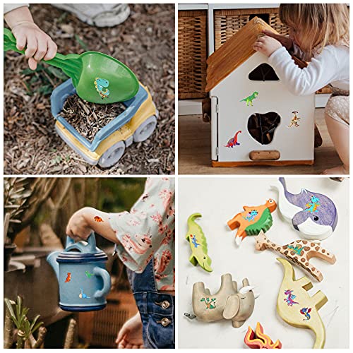 Waterproof Temporary Tattoos for Kids - 300 Dinosaur, Vehicle & Space Designs