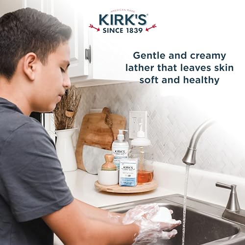 Kirk's Original Coco Castile Soap - Pack of 3, Hypoallergenic