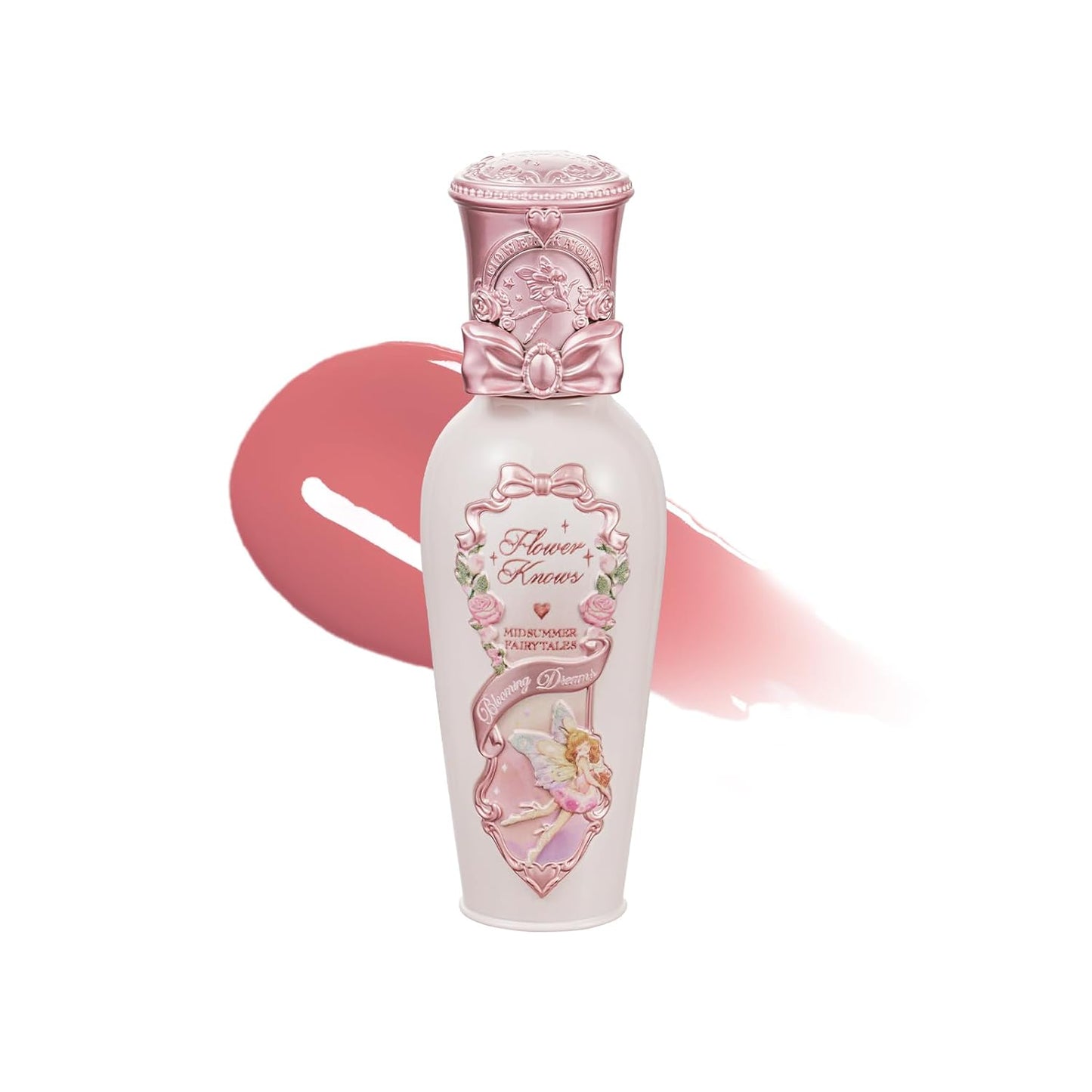 Midsummer Fairytales Lip Lacquer - Glowy Hydrating Tinted Lip Oil for Women | Vegan & Cruelty-Free, 0.17 Fl Oz