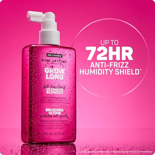 Marc Anthony Grow Long Anti-Frizz Heat Protection Spray - 6.7 oz