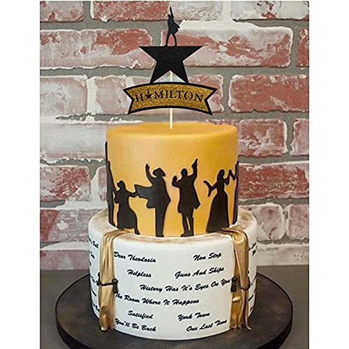 Hamilton Birthday Cake Topper for Kids & Adults Party Decor