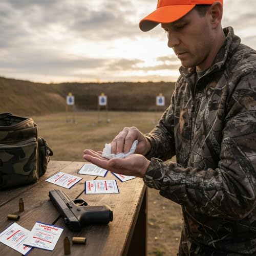 50 Pack Lead Removal Wipes for Shooting & Industrial Use