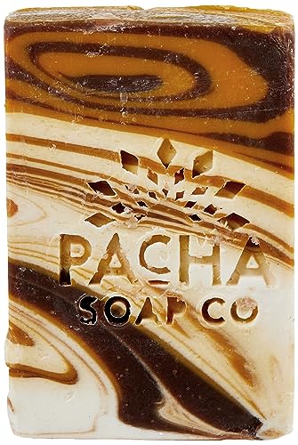 PACHA SOAP Almond Goat's Milk Bar Soap 4 OZ - 4 Ounce (Pack of 1)