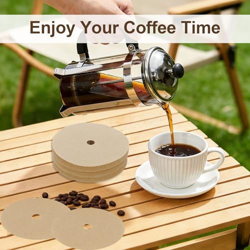 150 Count Disposable Coffee Filters for 34oz French Press
