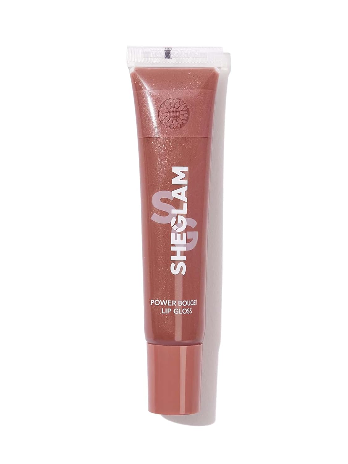 Power Bouquet Lip Gloss - Shiny Tinted Moisturizing Plumping Lip Oil with Camelia Extract | Tan-Tilizing