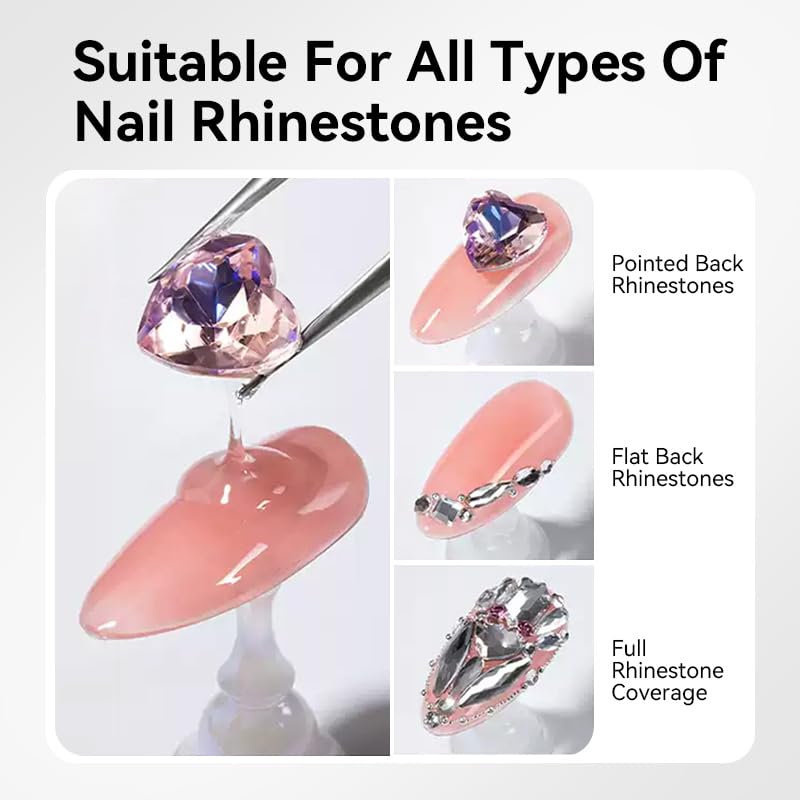 Born Pretty Rhinestone Glue Gel - 30g Strong Adhesive for Nail Art