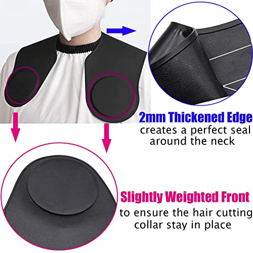 XDONEF Waterproof Hair Cutting Guide Collar & Mat for Stylists