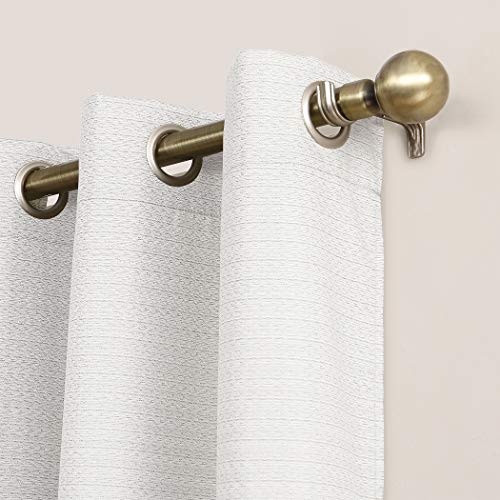 Sun Zero Cooper Thermal Insulated Grommet Curtain Panel - Pearl White, 40" x 84"