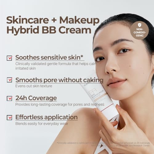 Cell Fusion C No.19 Light BB Cream 1.01oz - Tinted Moisturizer for Sensitive Skin & Pore Blur