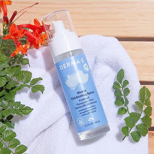 Derma E Biotin Thickening Spray – Volumizing Protein-Enriched