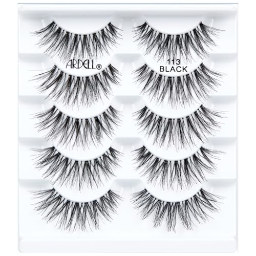 Ardell Wispies 113 Natural Look Wispy False Eyelashes - 6 Pairs