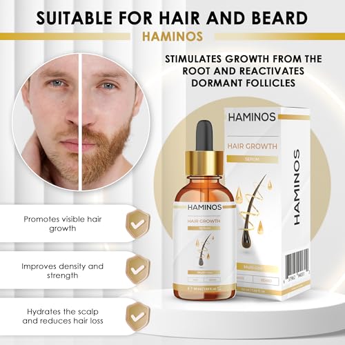 Hair Growth Serum with Rosemary & Ginseng – 50ml Anti-Hair Loss Formula