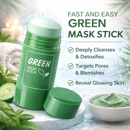 Green Tea Mask Stick - Deep Pore Cleansing & Blackhead Remover