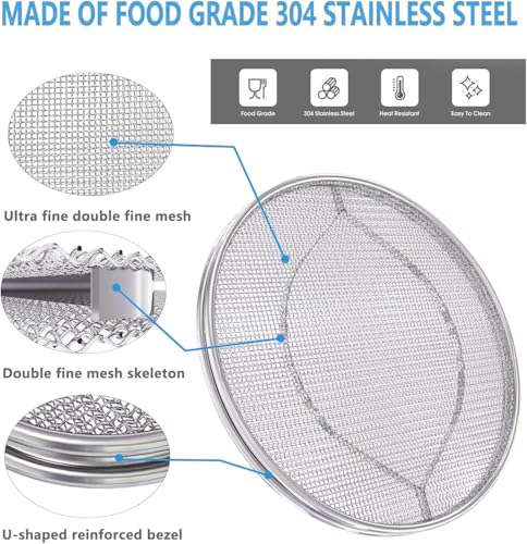 Stainless Steel Splatter Shield for Ninja Foodi Air Fryer FG550/FG551