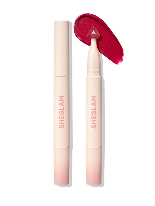 Marshmallow Puff Lip Blur Pen | Matte Lipstick for Long-Lasting Hydration - 331 Berry Mousse