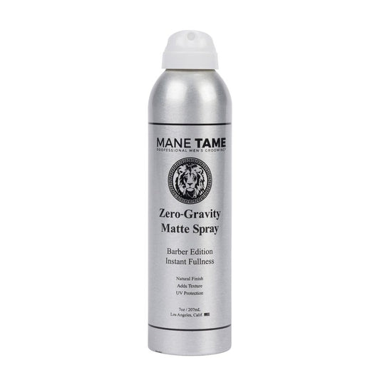 MANE TAME Zero-Gravity 7oz Matte Finish Spray - Adds Instant Fullness, Volume, Texture, and UV Protection for Thicker, Styled Hair