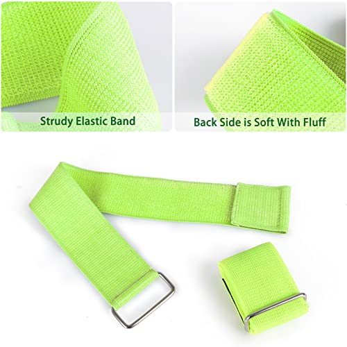 Hooqict 10-Pack Three-Legged Race Bands for Outdoor Fun
