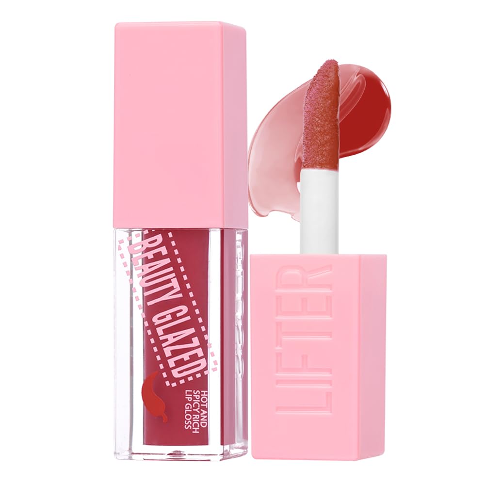3D Hydra Lip Gloss - Plumping & Hydrating Non-Sticky Formula for Fuller Lips | Cherry Vinyl Shade