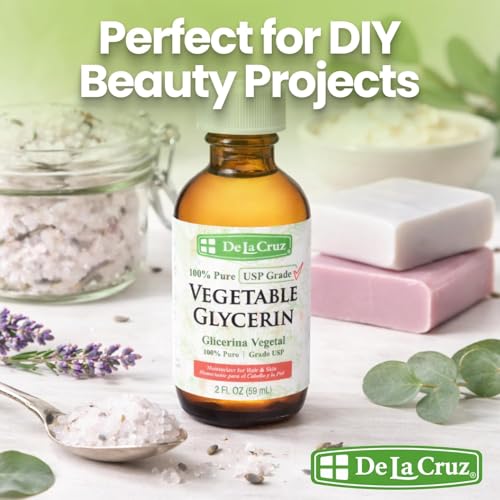 De La Cruz Pure Vegetable Glycerin Moisturizer 2 fl oz (3 Pack)