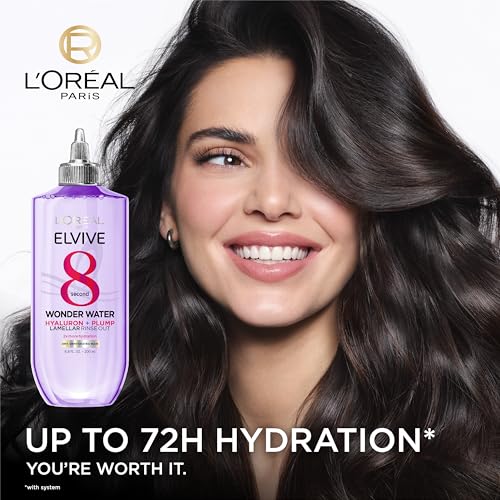 L'Oreal Paris Elvive Hyaluron Plump Hydrating Hair Rinse - 6.8 Fl Oz