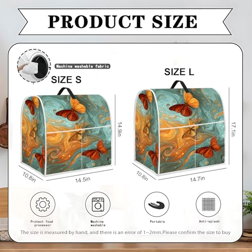 6-8 Qt Stand Mixer Dust Cover with Storage Pockets - BVBOX