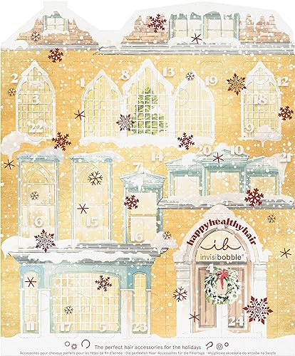 Invisibobble Advent Calendar 2023 - 24 Hair Accessories for Women