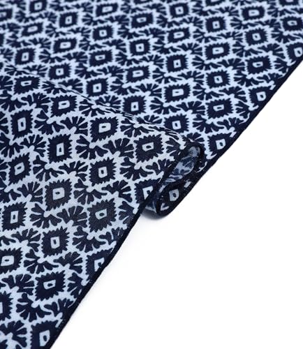 STARWHISPER Multicolored Cotton Bandana 22'' x 22'' - Versatile Headband Scarf for Men & Women