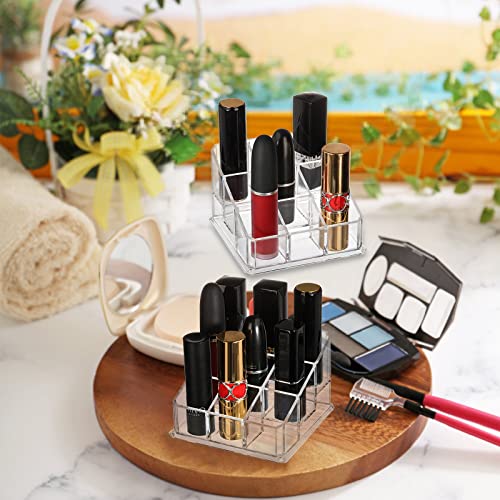 Foraineam 6 Pack Lipstick Holder Organizer with 9 Slots