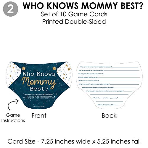 Big Dot of Happiness Twinkle Twinkle Little Star Baby Shower Game Bundle