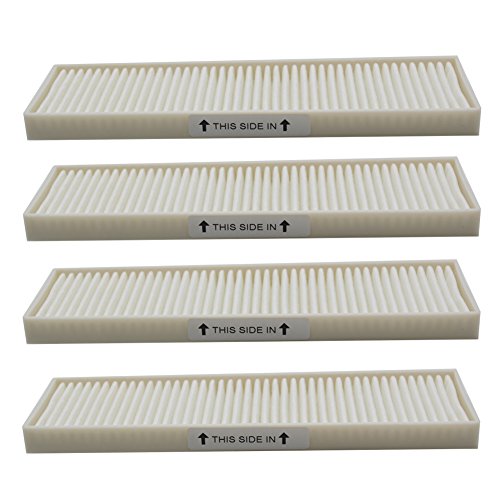 EZ SPARES HEPA Filter Kit for Bissell Vacuums, 4-Pack - F921, 32076