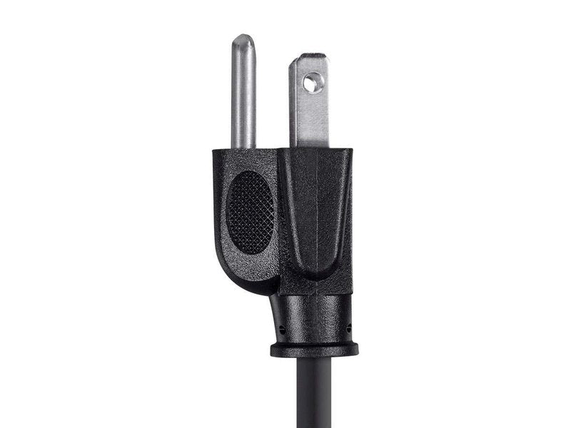Monoprice 105294 15ft 14AWG Power Cord Cable w/ 3 Conductor PC Power Connector Socket, 15A (NEMA 5-15P to IEC-320-C13) Black