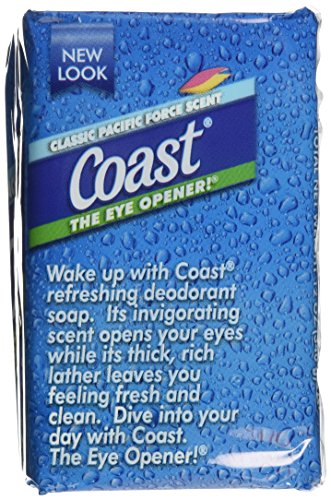 Coast Original Blue Bath Bar Soap - 3 Pack, 12 oz Total