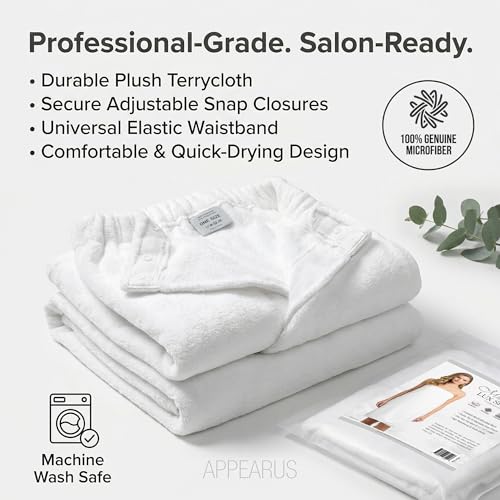 APPEARUS Microfiber Spa Wrap for Estheticians - Single Wrap